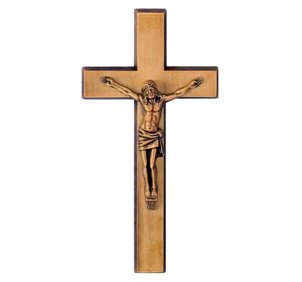 Cruz con Cristo de 20 cm