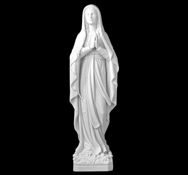 Virgen de Lourdes 39, 52, 62 y 76 cm