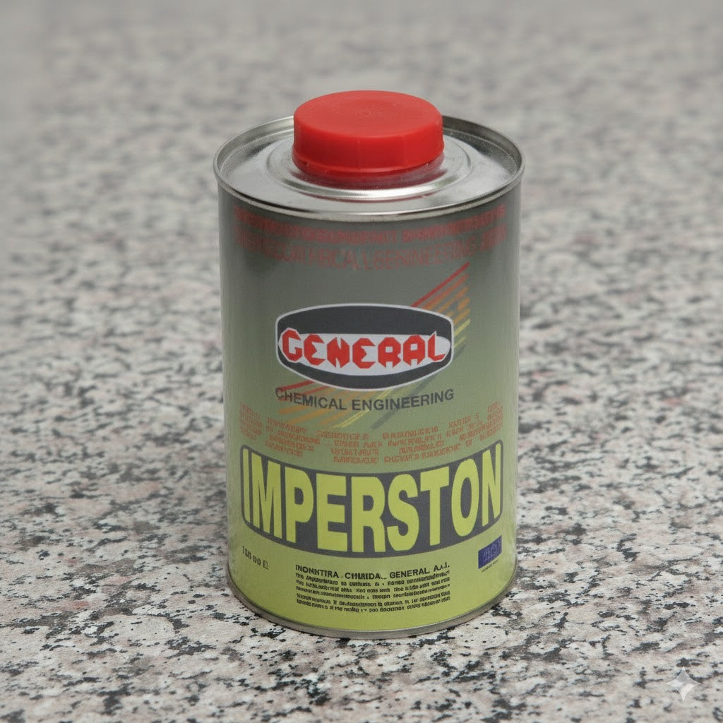 rotector hidrófugo y oleorrepelente para mármoles, granitos y piedra natural. IMPERSTON evita manchas de agua, aceite y grasa sin alterar el color ni la textura. Ideal para piedra natural y compactos de cuarzo.