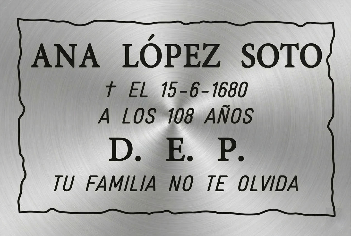 Placas de aluminio con acabados premium – Grabado profesional