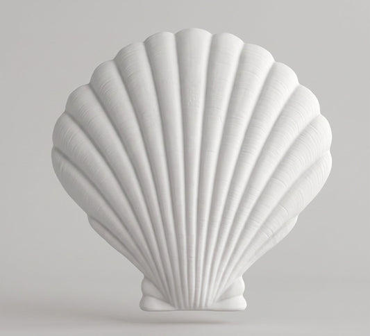 Descubre nuestra concha decorativa de marmolina de 9 cm, perfecta para lápidas. Añade un toque de elegancia y memoria. Ideal para honrar a tus seres queridos.