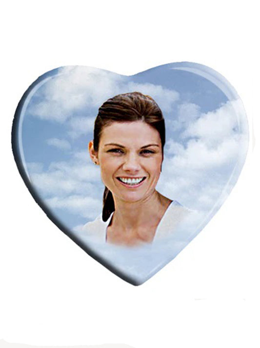 Fotografía en Corazón de Porcelana / Impresión Digital / Resistente para Exterior - Memorial Spain