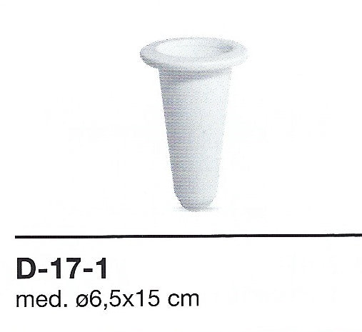 D-17/1: 16x6,5/3 Ø cm.