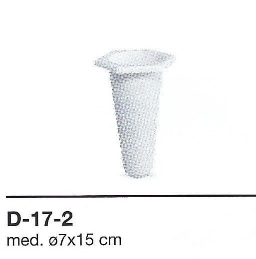 D-17/2: 15x7/3 Ø cm.