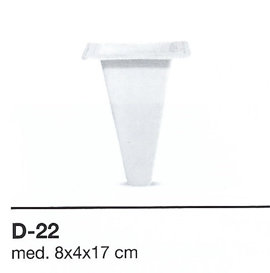D-22: 17,5x 8/3,5x 4 cm.