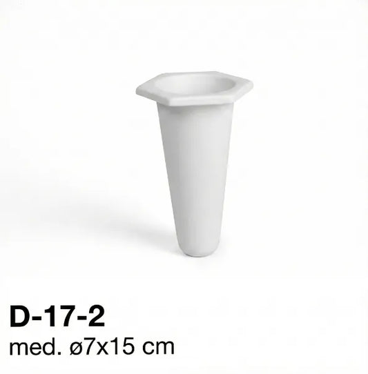Depósito de plástico para jarrón D 17/2 | Medidas 15×7/3 cm | Entrega inmediata