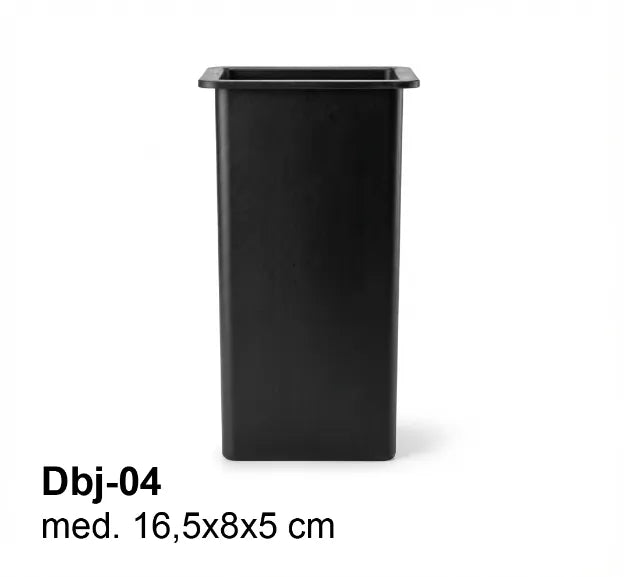 Depósito de plástico para jarrón Dbj 4 | Medidas 16,5×8×5 cm | Bajo pedido