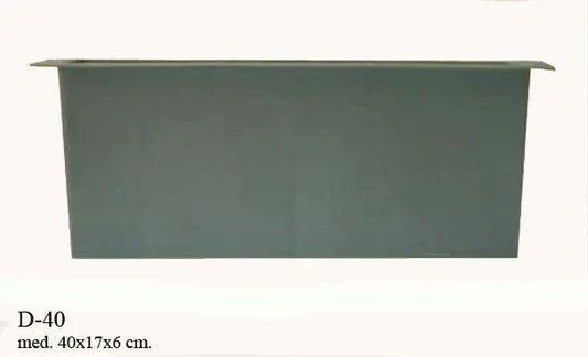 Depósito de Plástico D 40 para Jardinera | Envío Inmediato