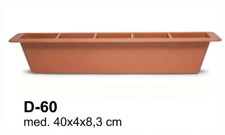 Depósito de Plástico para Jardinera D 60 | Entrega Inmediata
