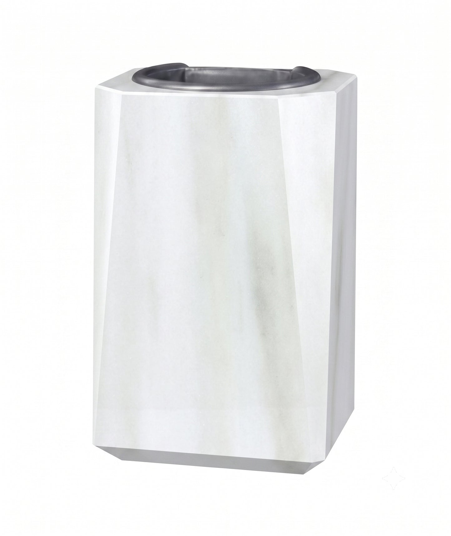Jarrón Granito Tres Cuartos con Chaflán para Lápida 18×12×10 cm