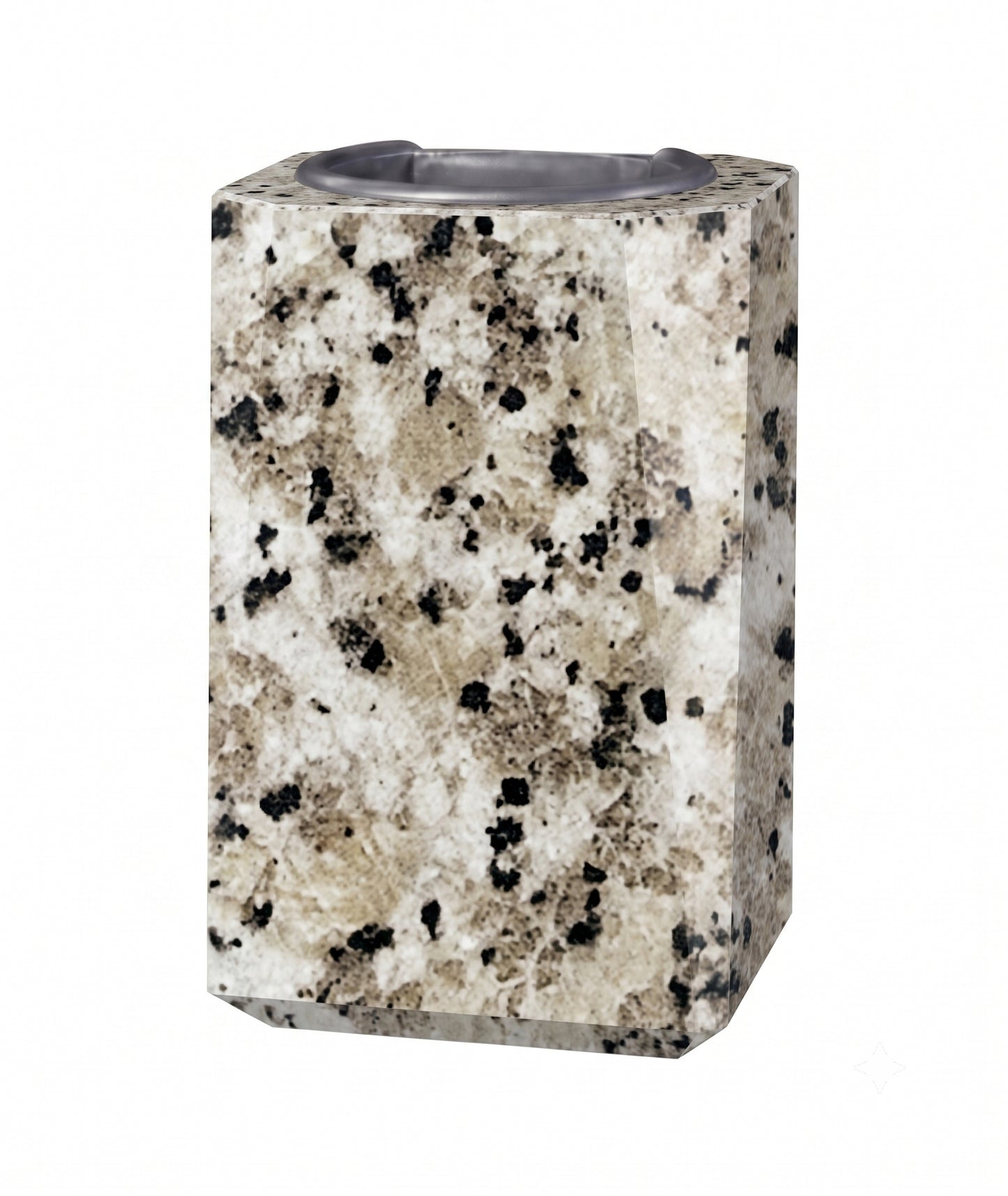 Jarrón Granito Tres Cuartos con Chaflán para Lápida 18×12×10 cm