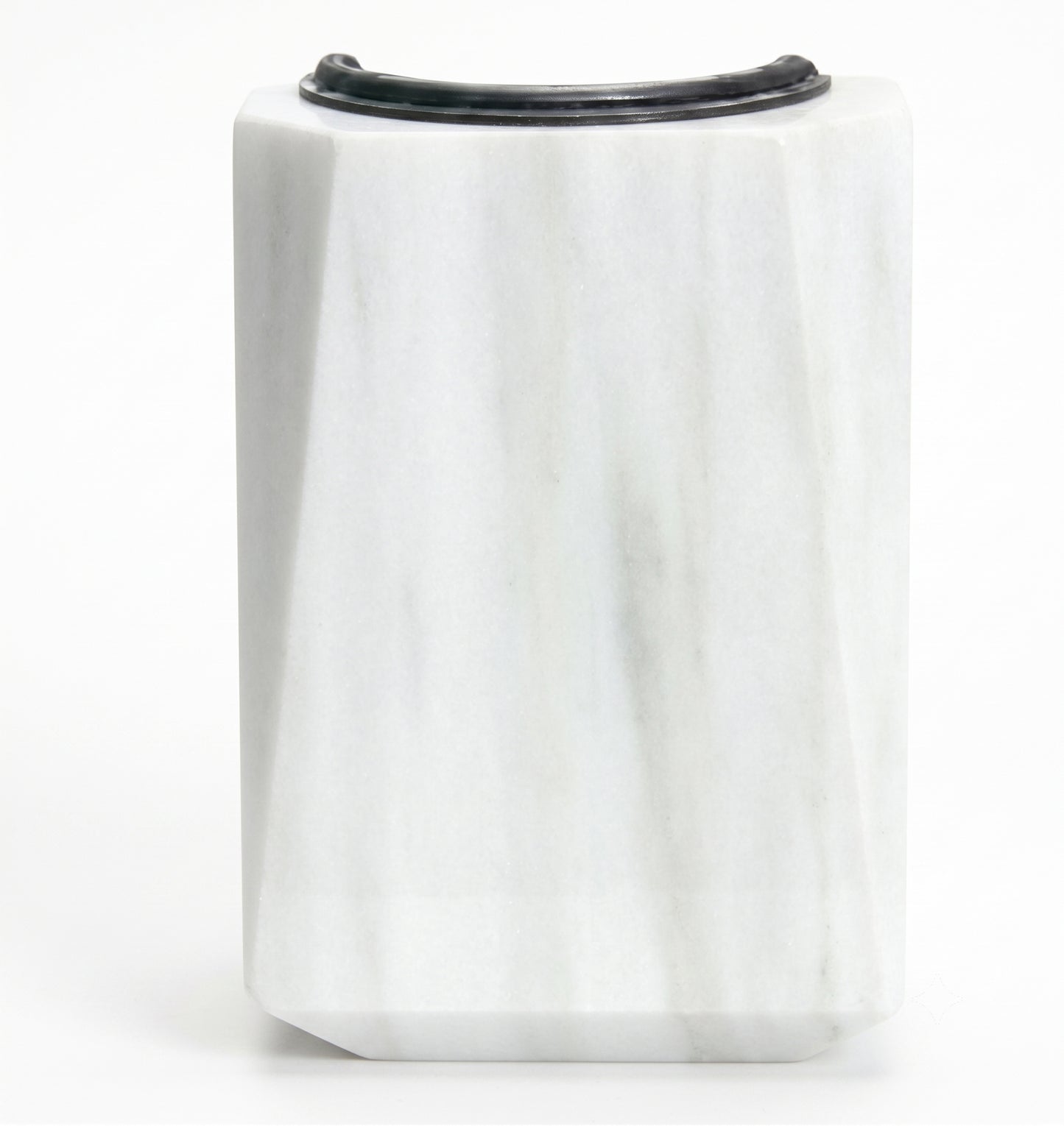 Medio Jarrón Granito con Chaflán para Lápida 18x12x6 cm
