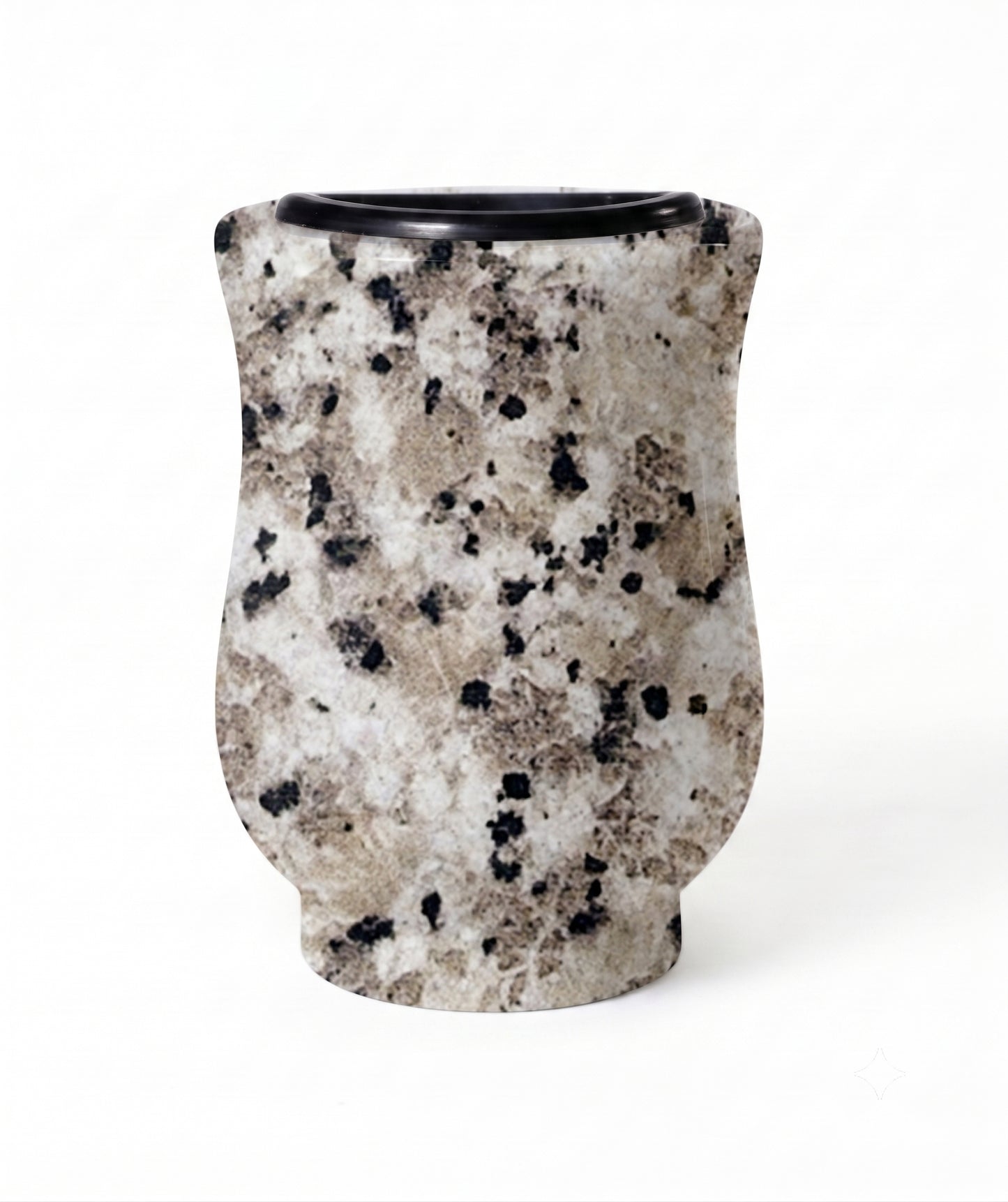 Medio Jarrón de Granito para Lápidas de Nicho 18×12×6 cm