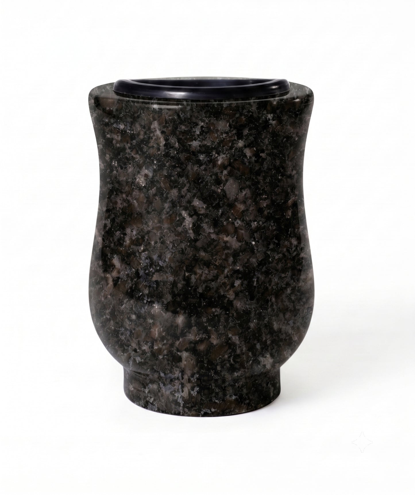 Medio Jarrón de Granito para Lápidas de Nicho 18×12×6 cm