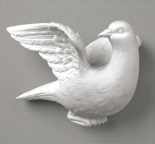 a Pareja de Palomas MR 6583 está elaborada en mármol sintético de alta calidad y diseñada especialmente para la decoración de lápidas y monumentos funerarios.