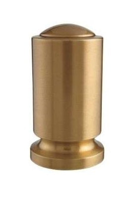 Mini urna relicario modelo UR 3685 en bronce macizo de alta resistencia para cenizas, con diseño atemporal y acabado elegante