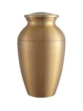 Relicario de bronce modelo UR 3683 para cenizas, con diseño solemne y compacto de alta calidad para el recuerdo de seres queridos